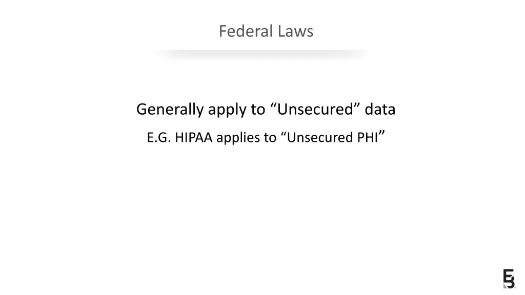 federal laws 3