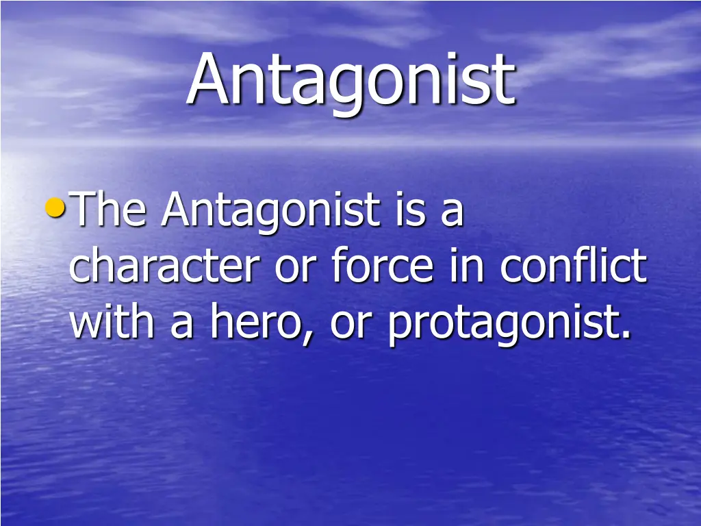 antagonist