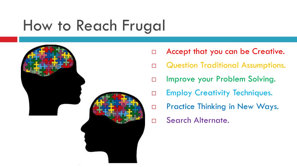 how to reach frugal