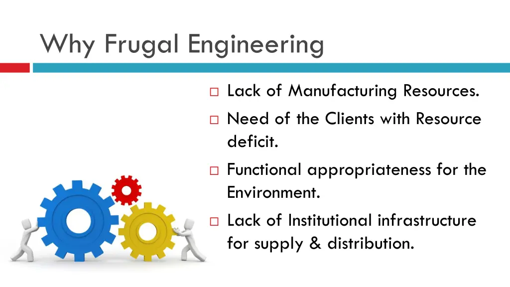 why frugal engineering