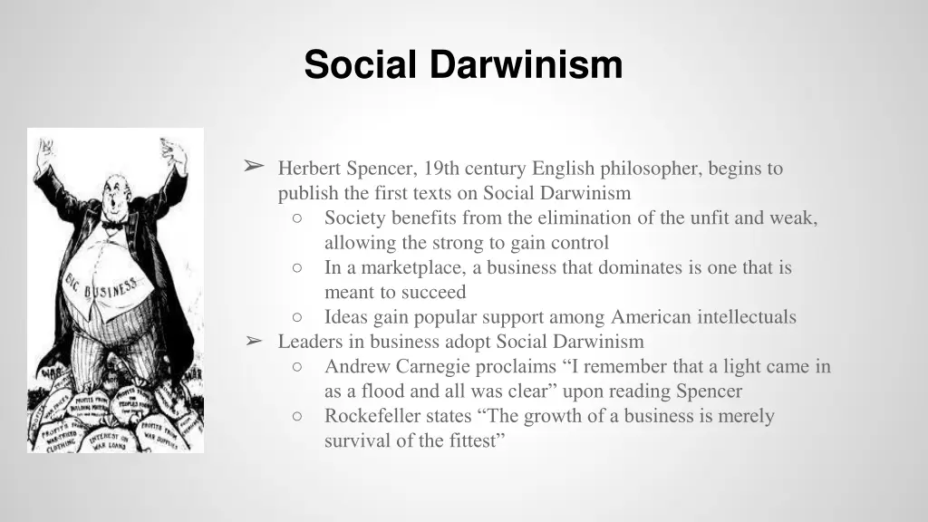 social darwinism