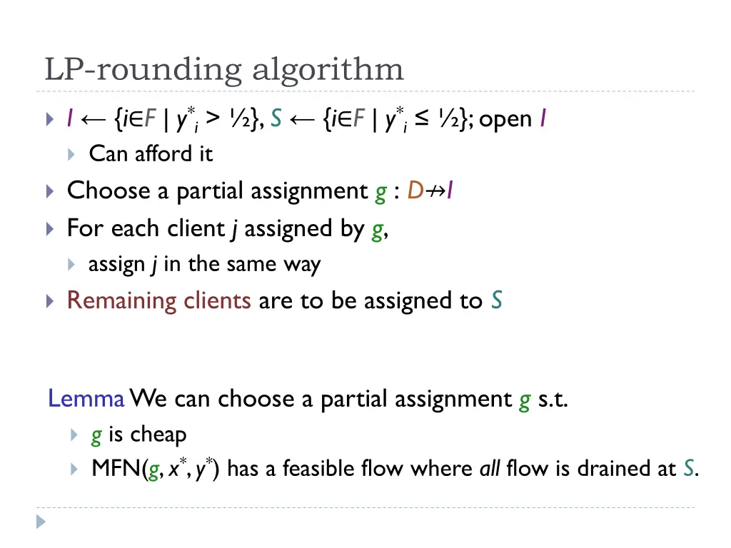 lp rounding algorithm 1