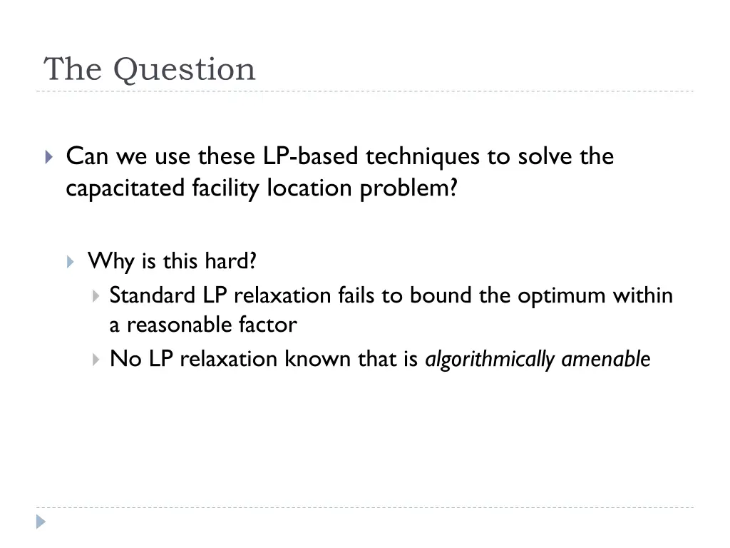 the question 5