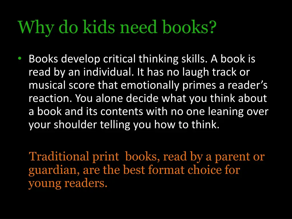 why do kids need books 4