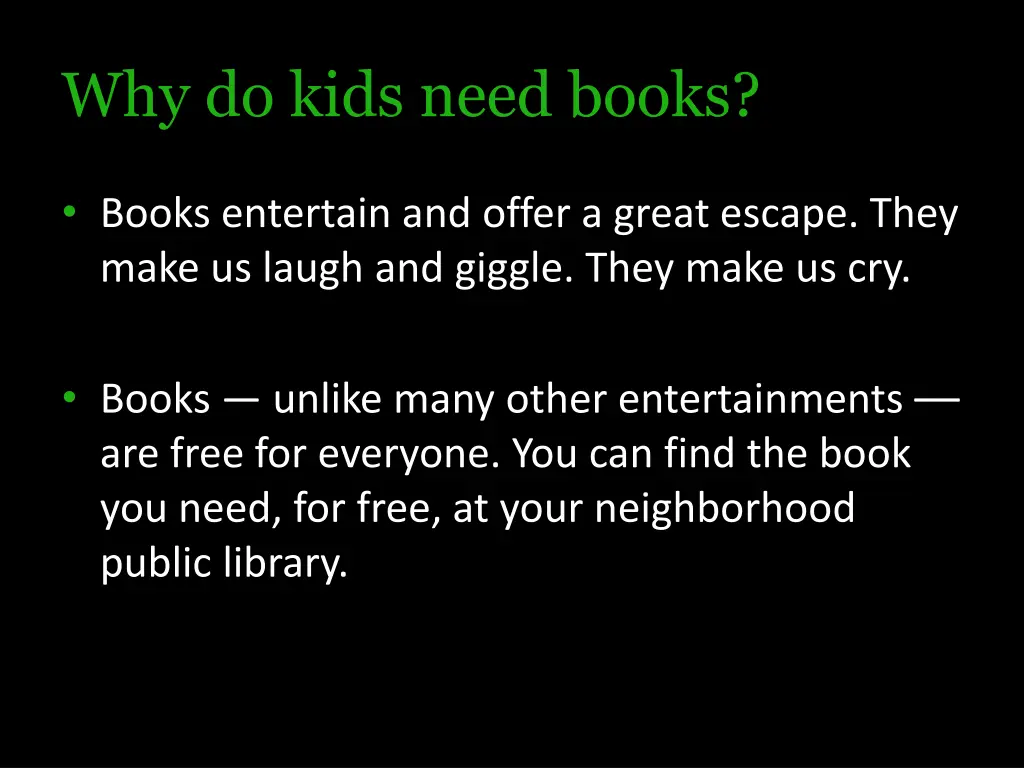 why do kids need books 7