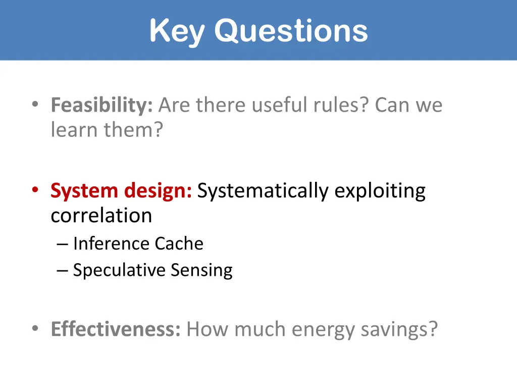 key questions 1