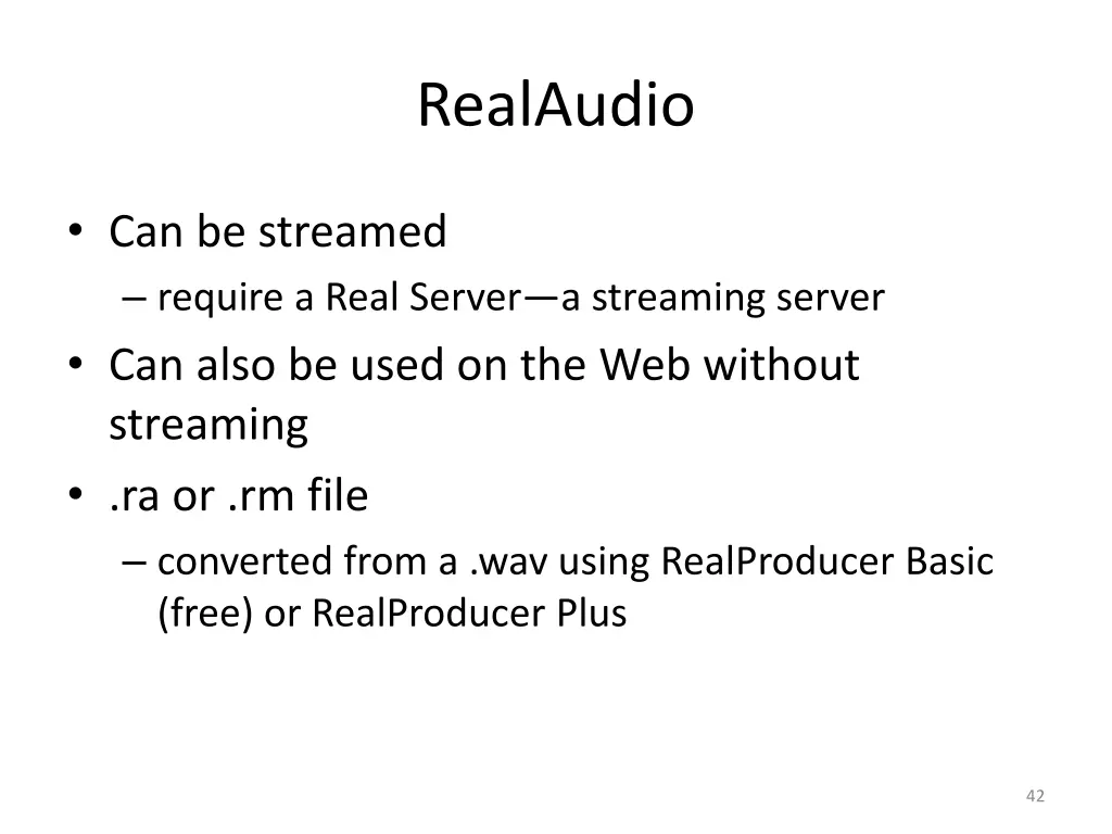 realaudio