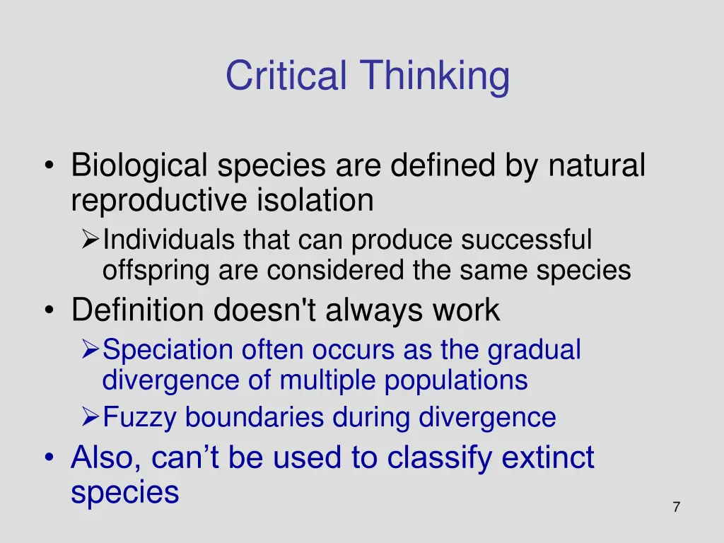 critical thinking 1