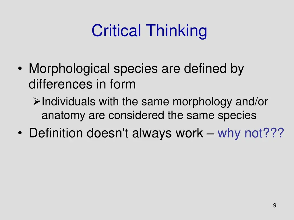 critical thinking 2