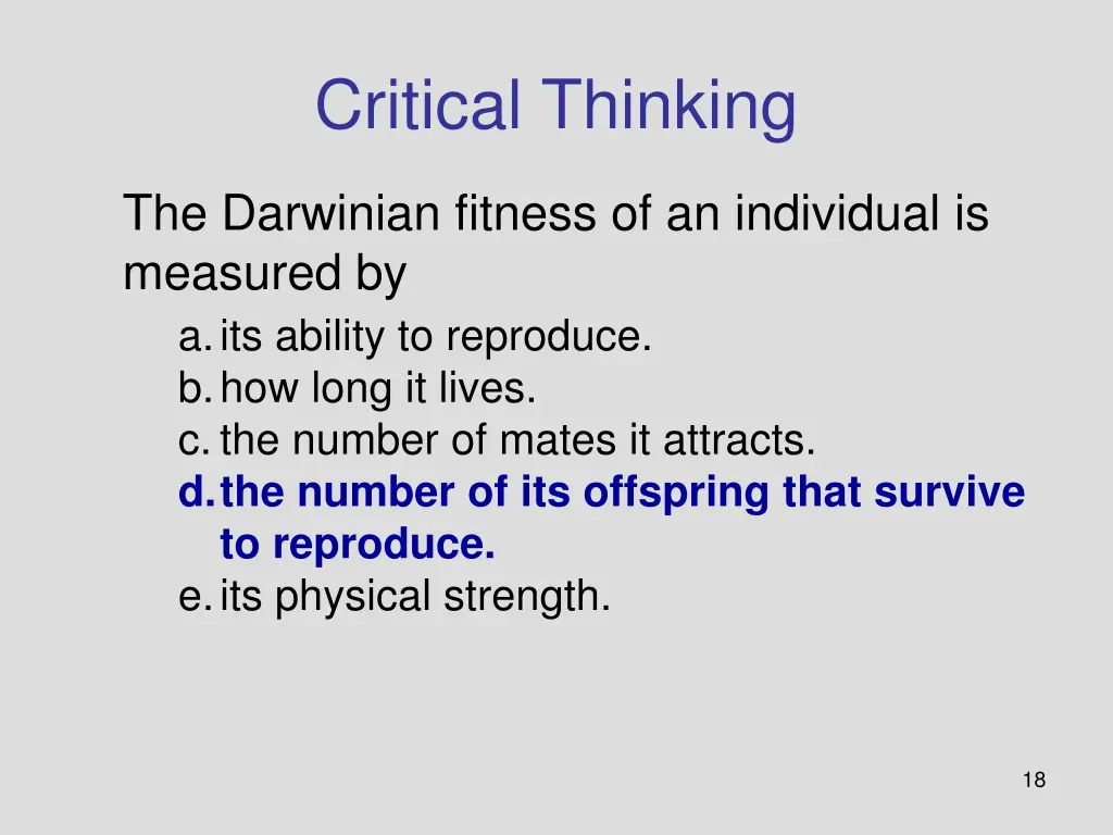 critical thinking 7