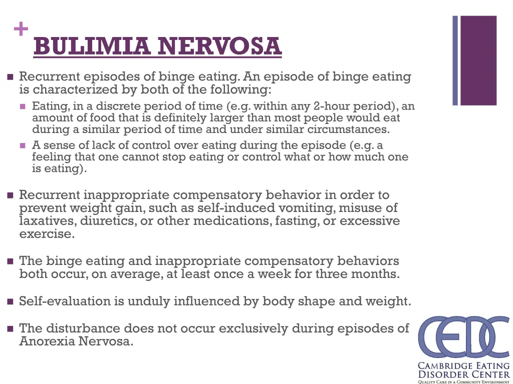 bulimia nervosa