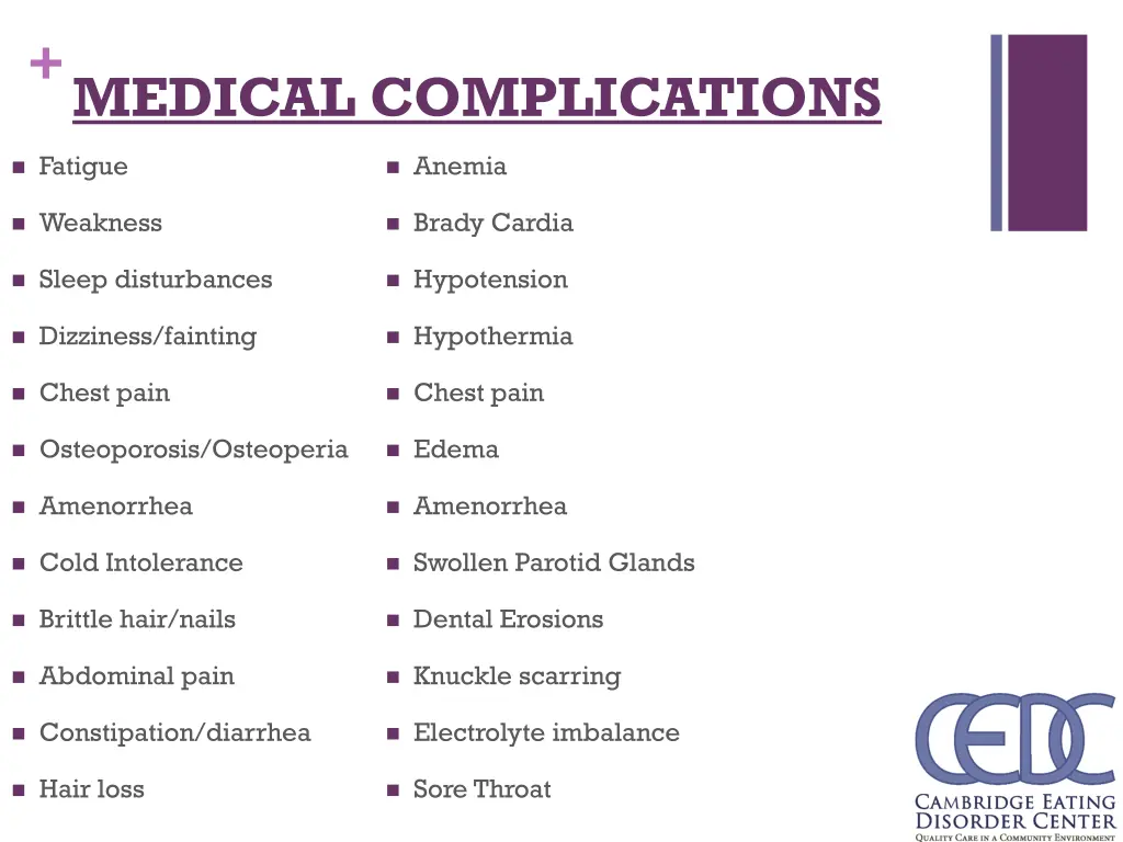 medical complications