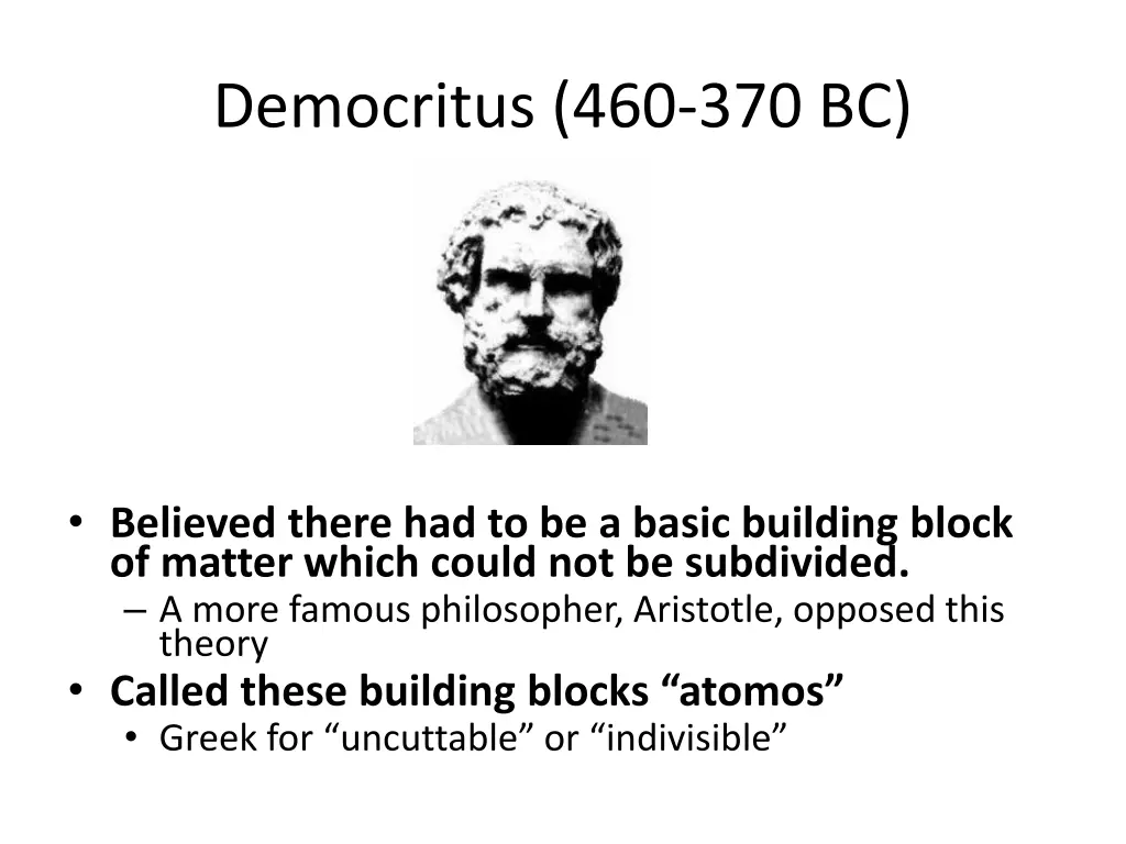 democritus 460 370 bc