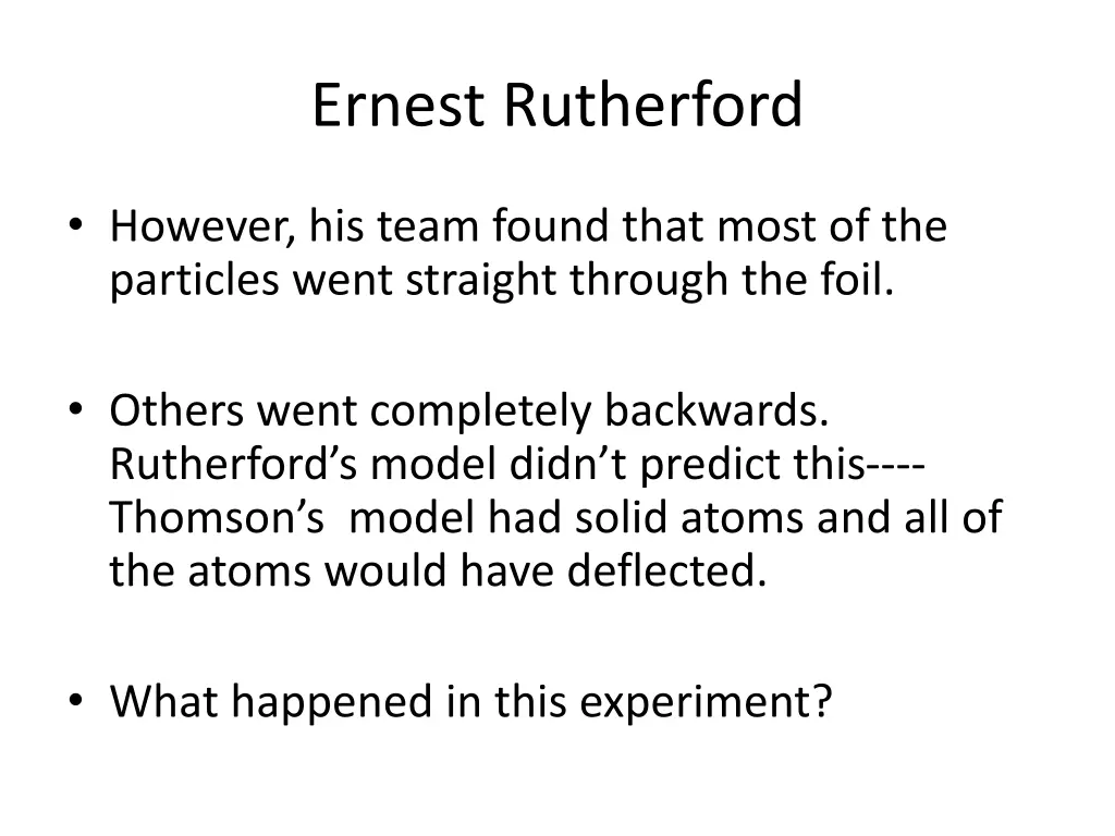 ernest rutherford