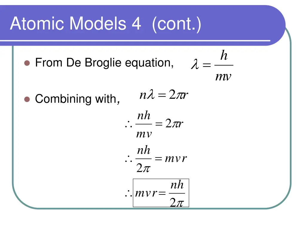 atomic models 4 cont 2