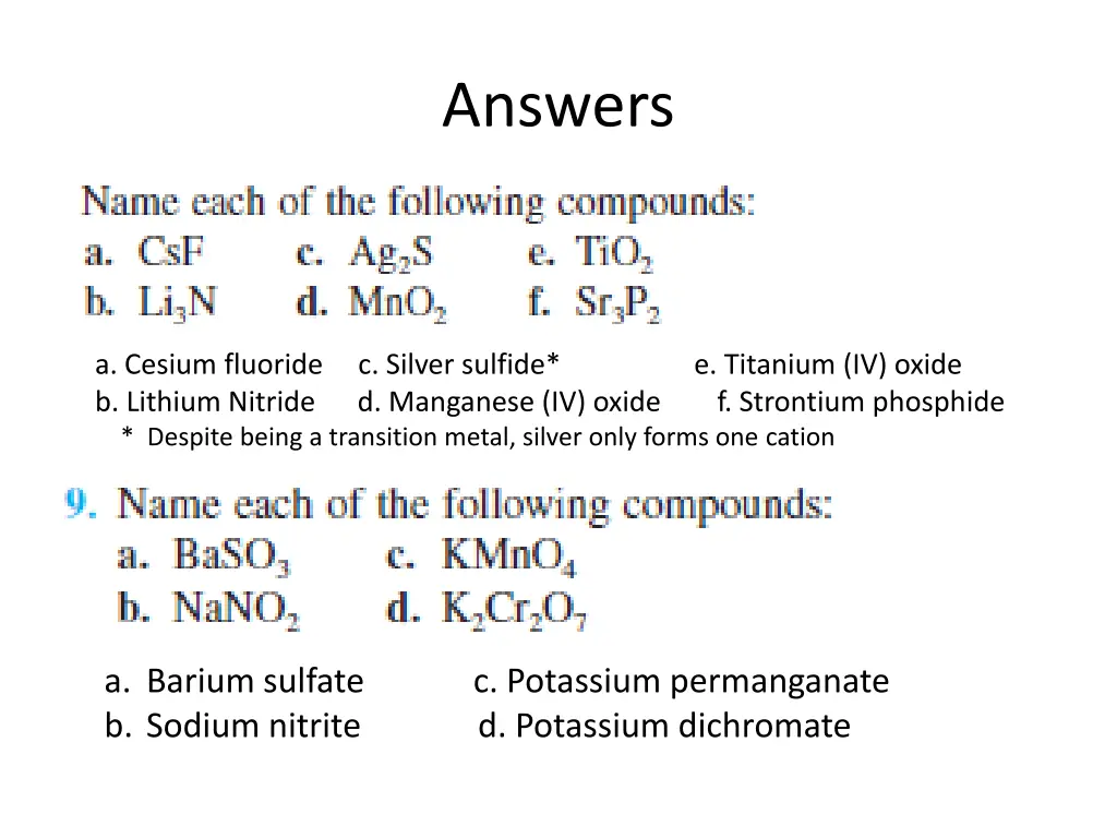 answers 1