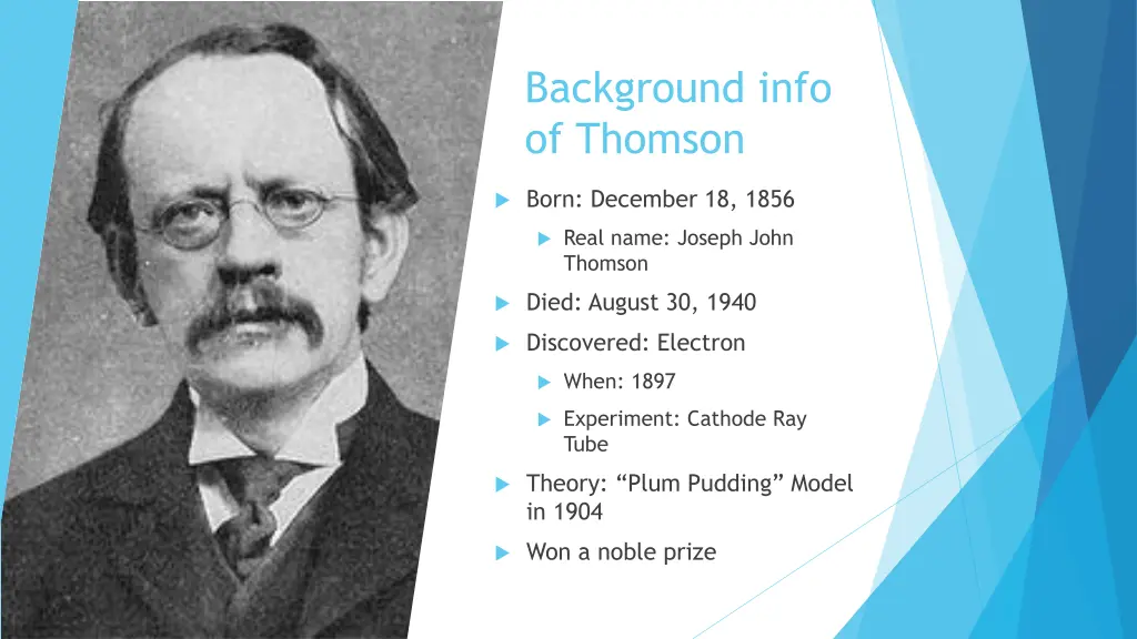 background info of thomson