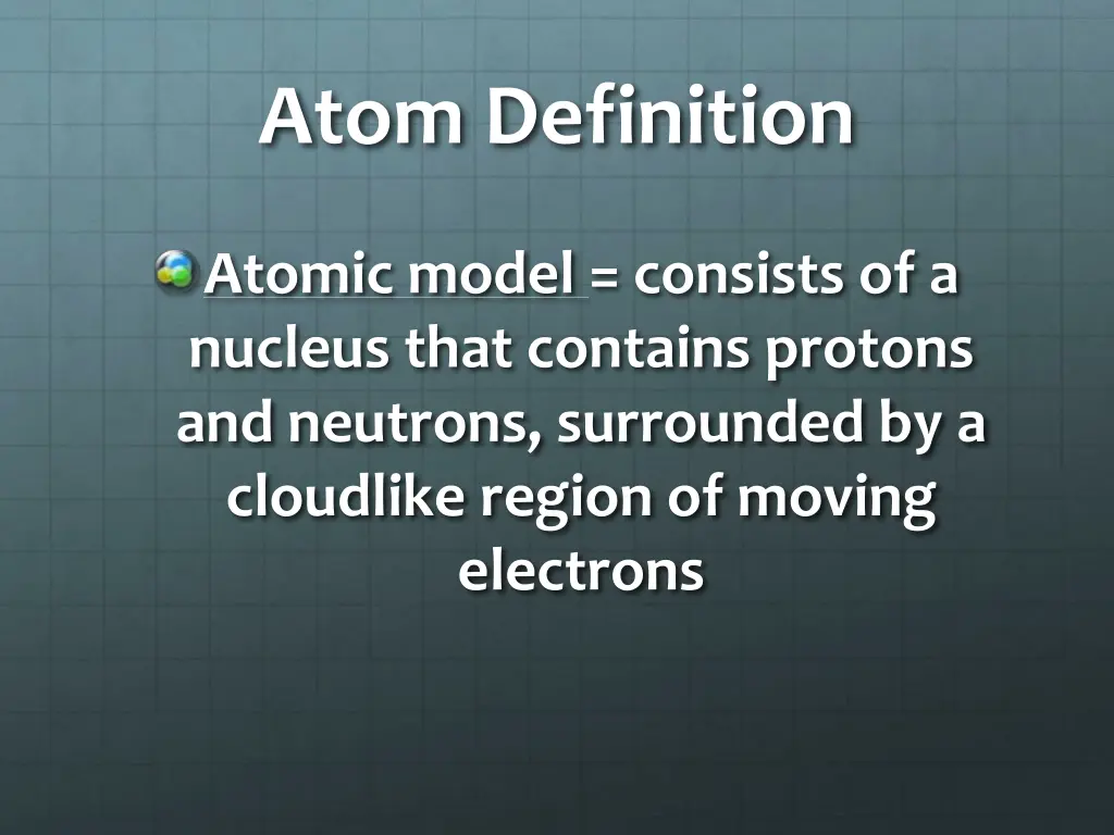 atom definition