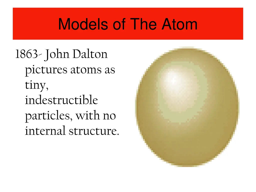 models of the atom 1