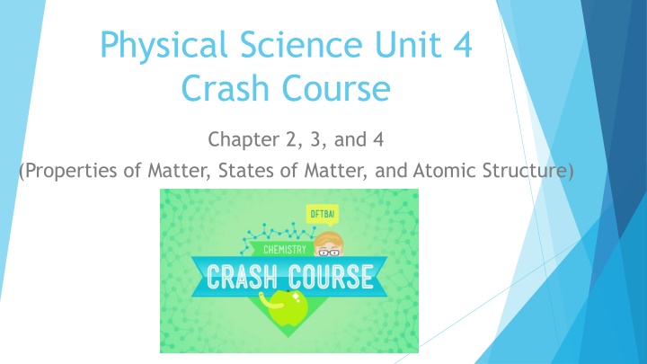 physical science unit 4 crash course