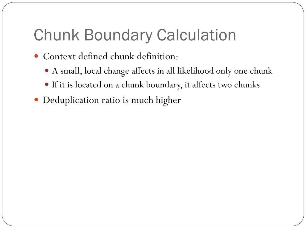 chunk boundary calculation 1