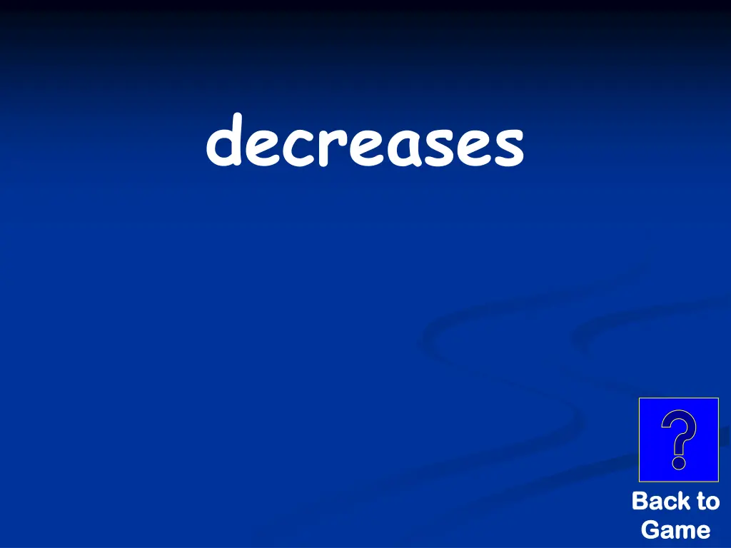 decreases