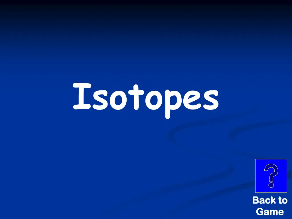 isotopes