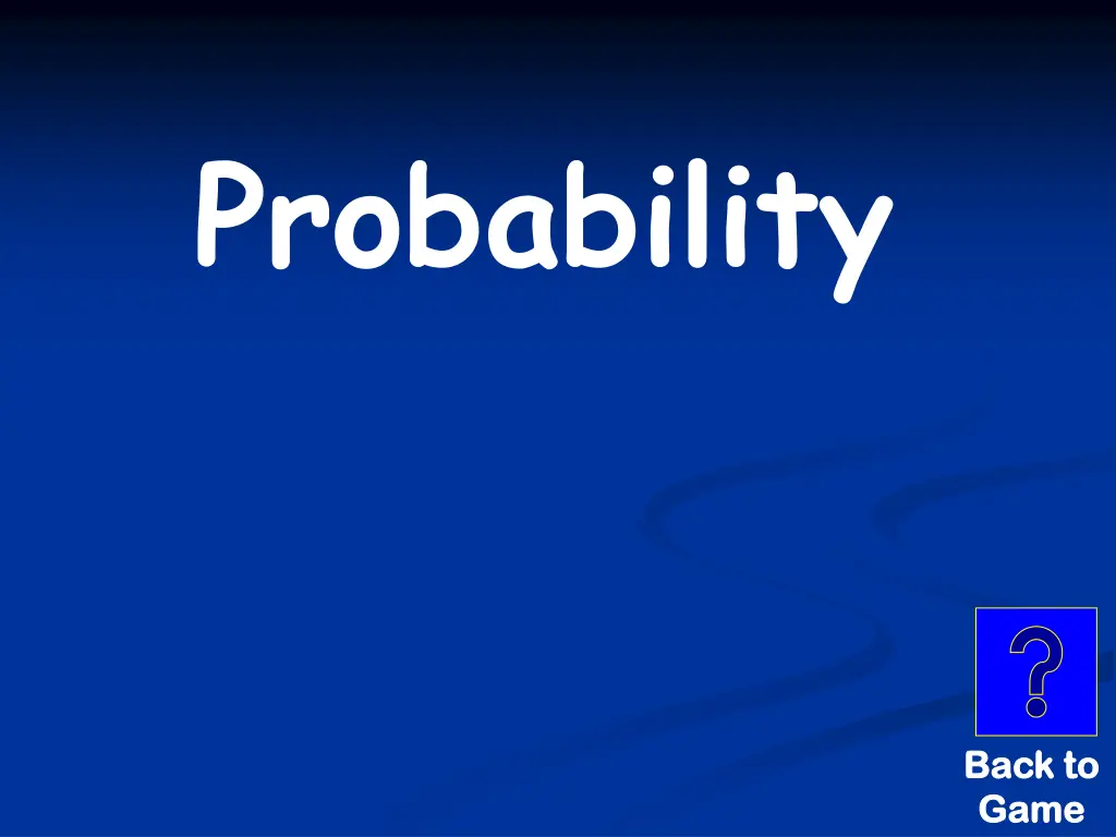 probability