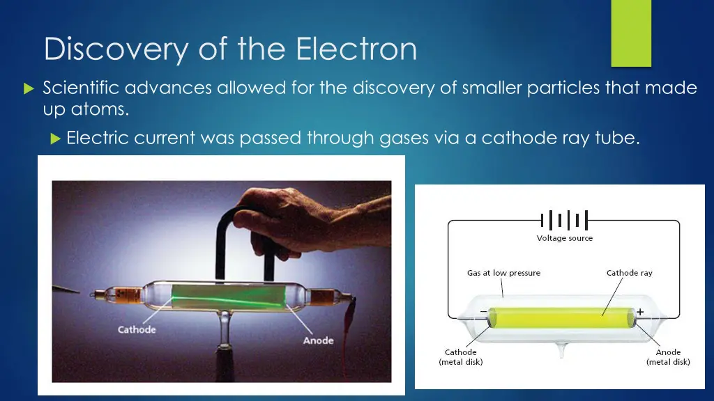 discovery of the electron