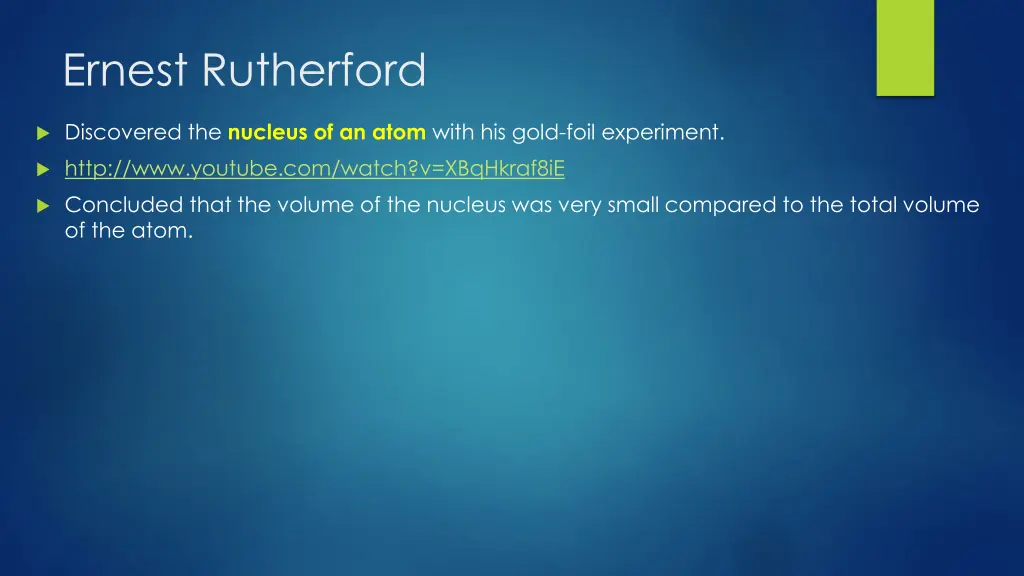 ernest rutherford