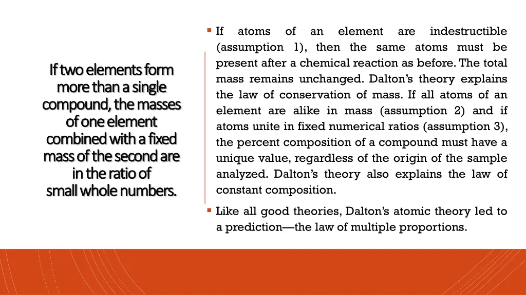 if assumption 1 then the same atoms must