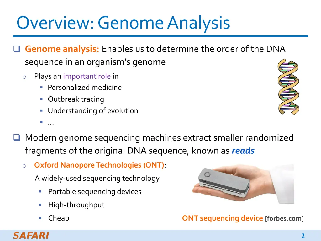 overview genomeanalysis