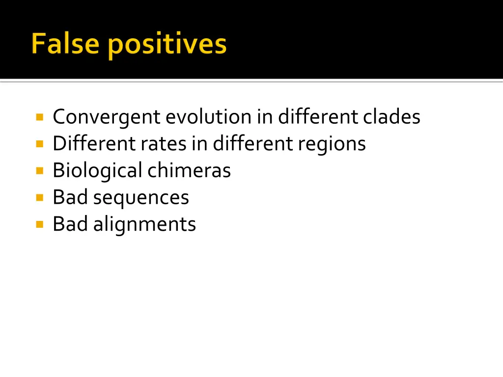 convergent evolution in different clades