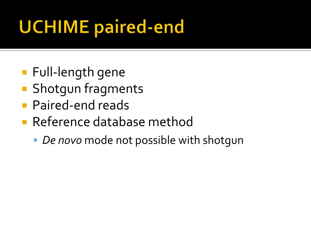 full length gene shotgun fragments paired