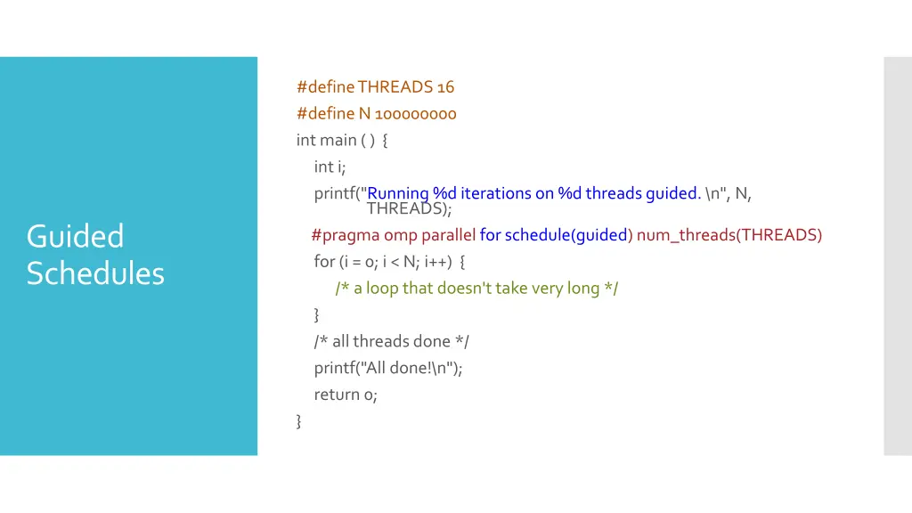 define threads 16 define n 100000000 int main 1