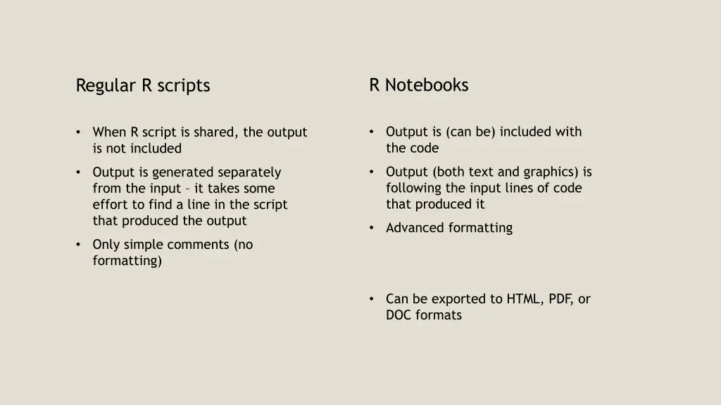 r notebooks