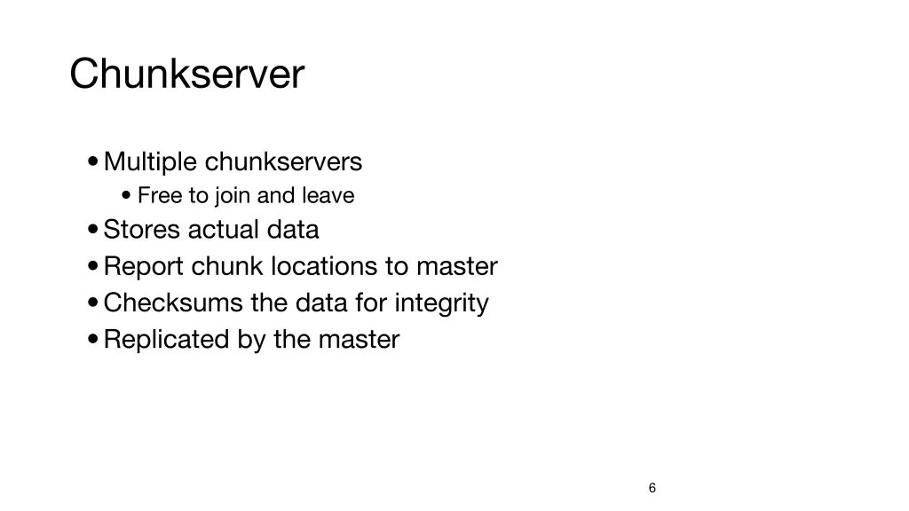 chunkserver