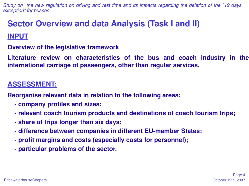 study on the new regulation on driving and rest 2