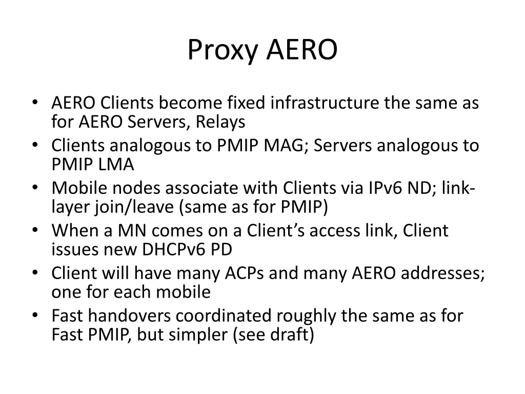 proxy aero