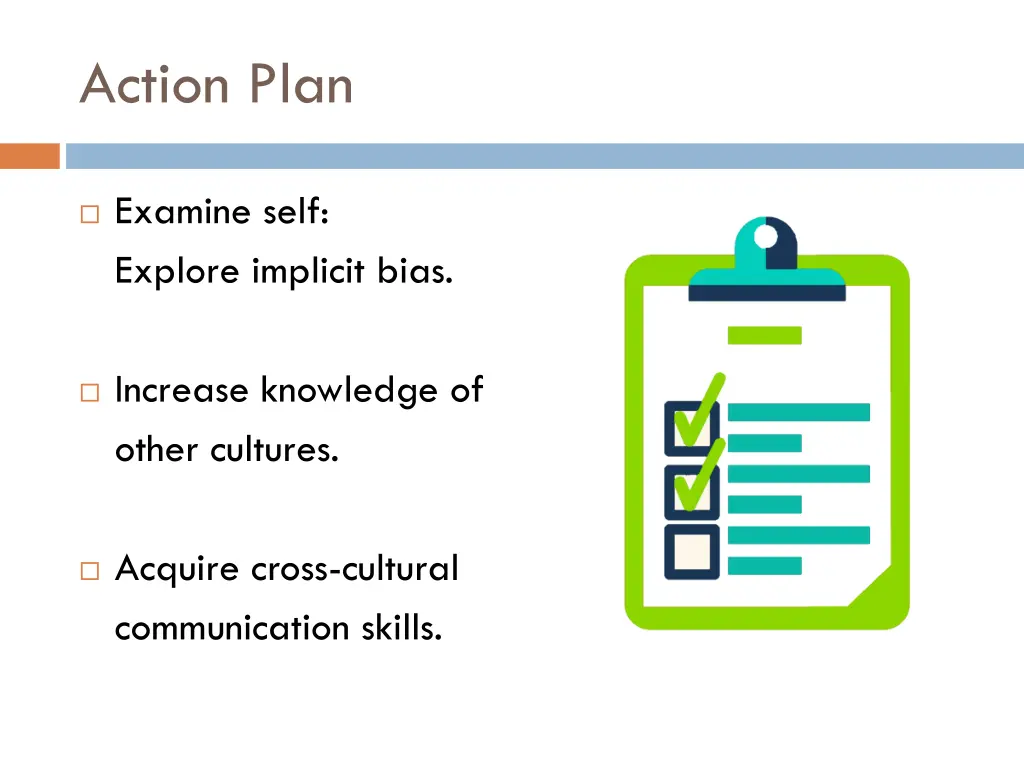 action plan