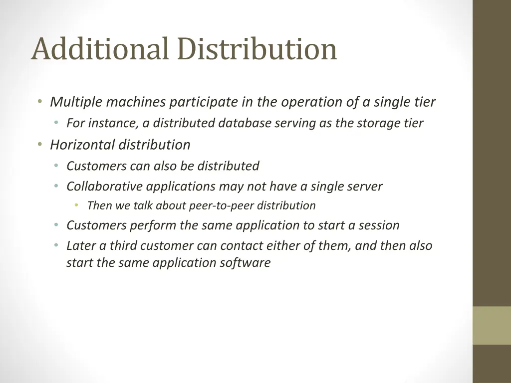 additional distribution 1