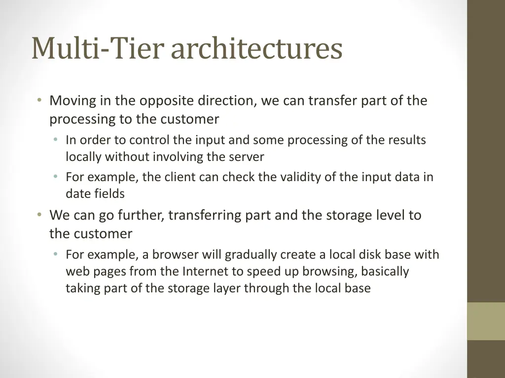 multi tier architectures 2