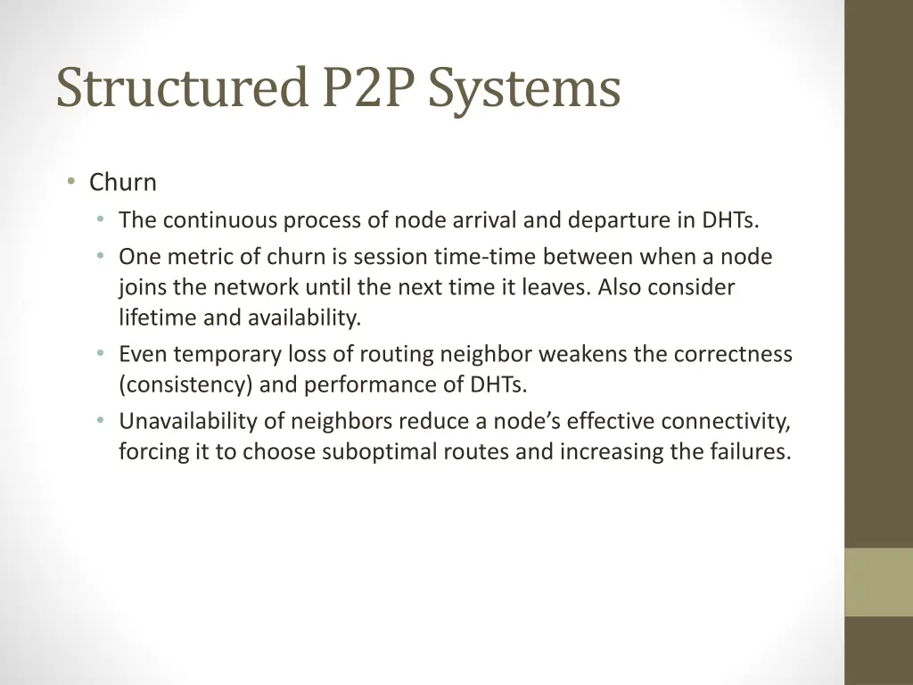 structured p2p systems 2