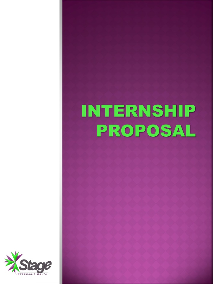 internship internship proposal proposal