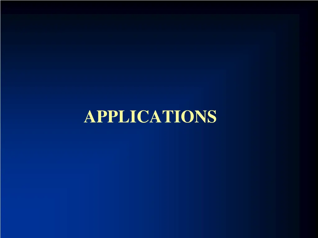 applications