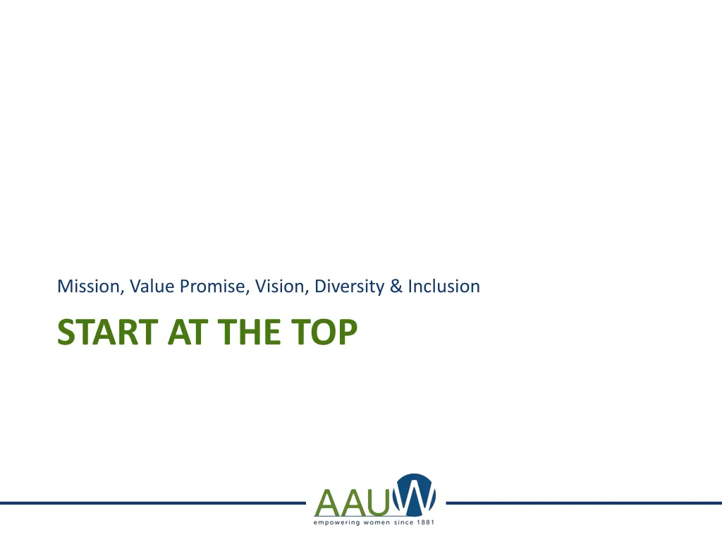 mission value promise vision diversity inclusion