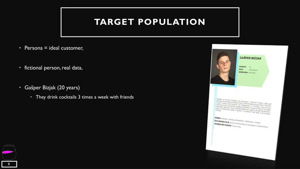 target population