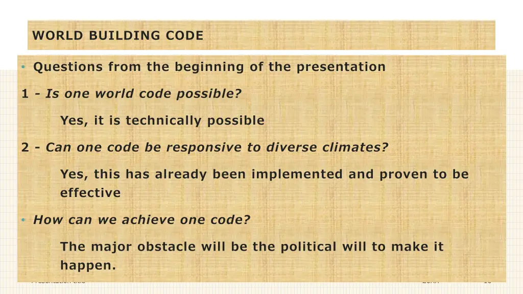 world building code 8