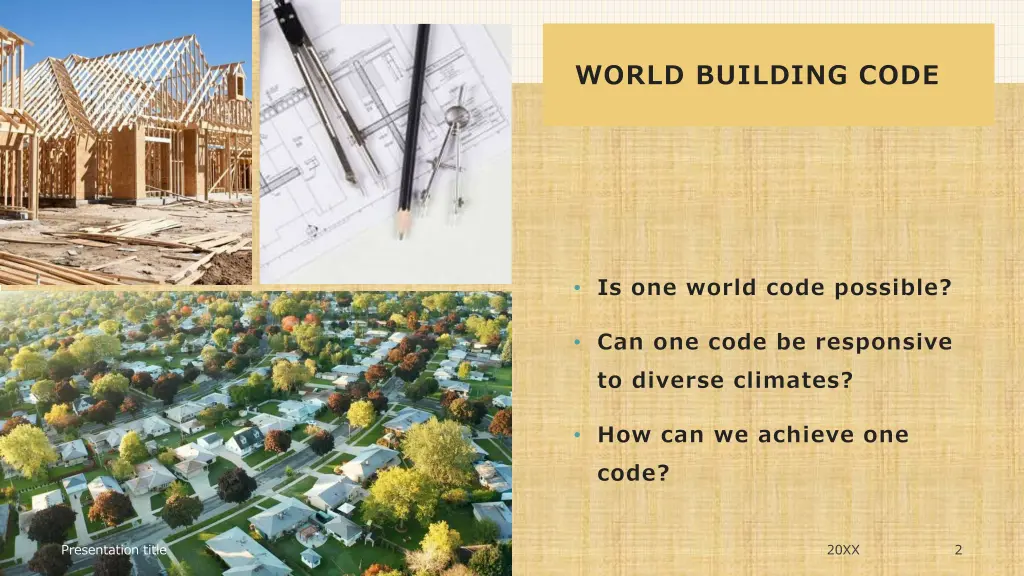 world building code