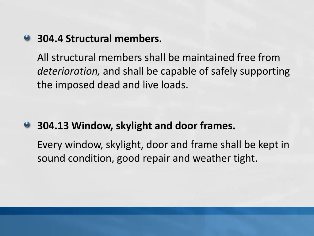 304 4 structural members